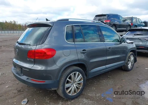 2013 Volkswagen Tiguan Se из США, поврежденный, VIN WVGAV3AX3DW615305